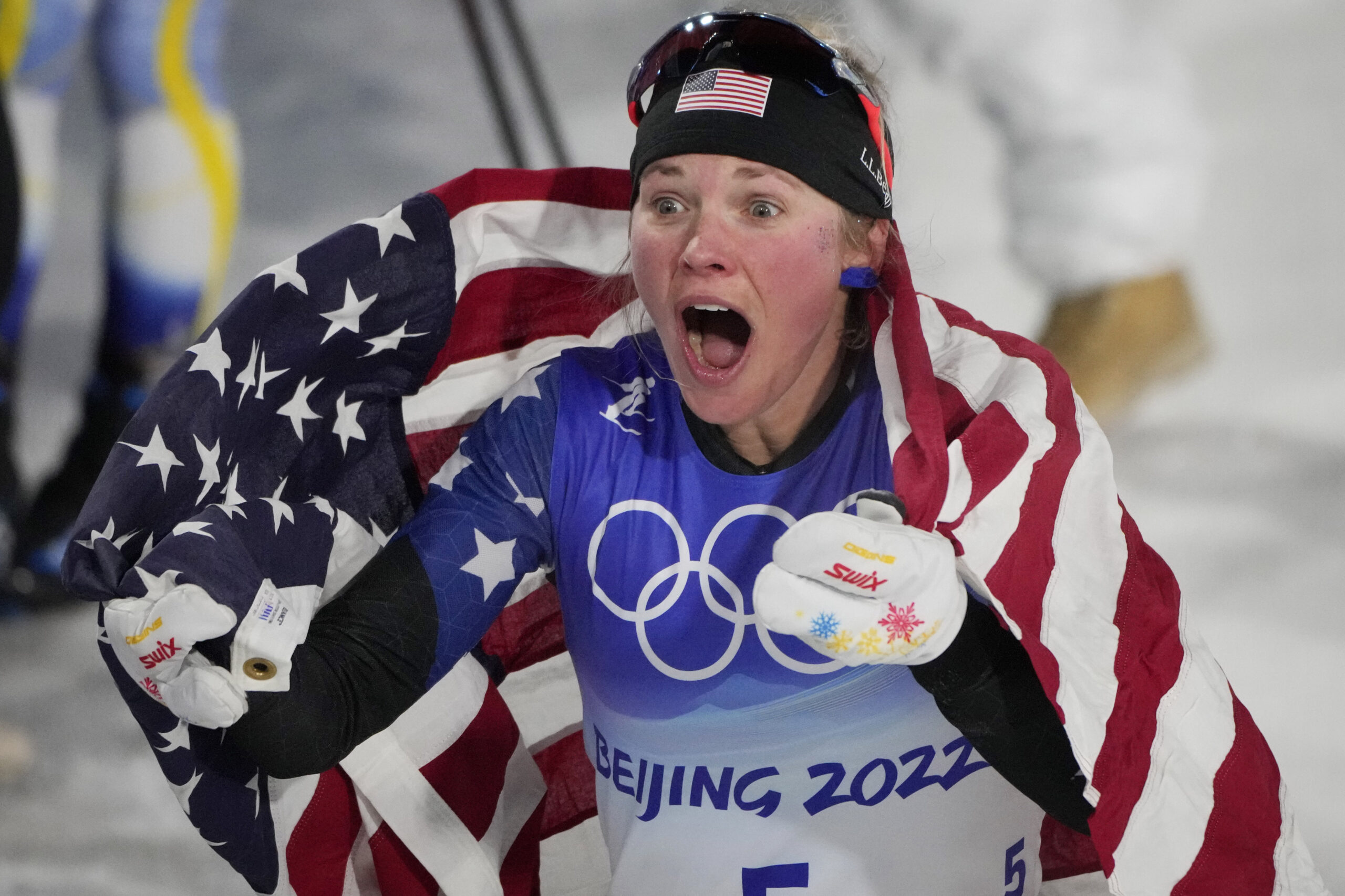 Jessie Diggins Wins First Ever U S Olympic Medal In Cross Country