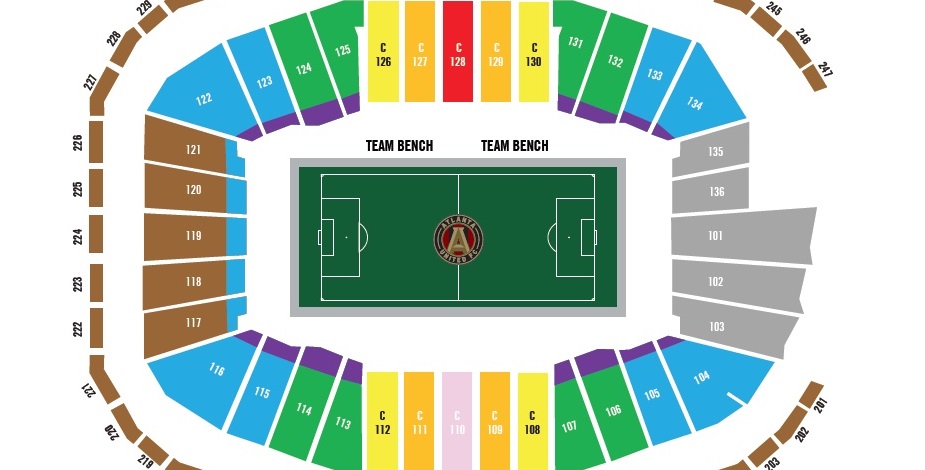 Atlanta United Seating Chart 