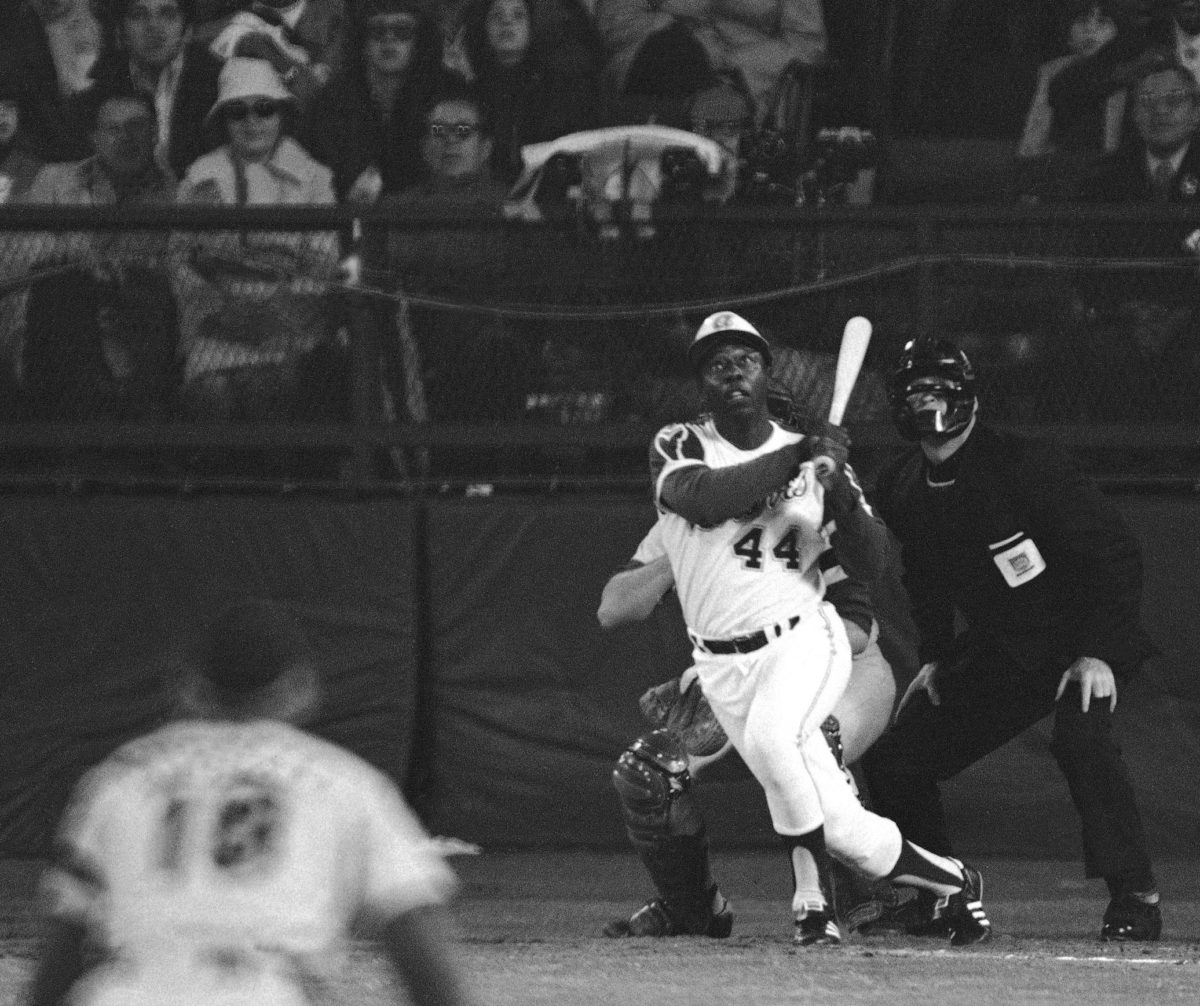 Hank Aaron, Bronze Sculpture, Atlanta, 1974