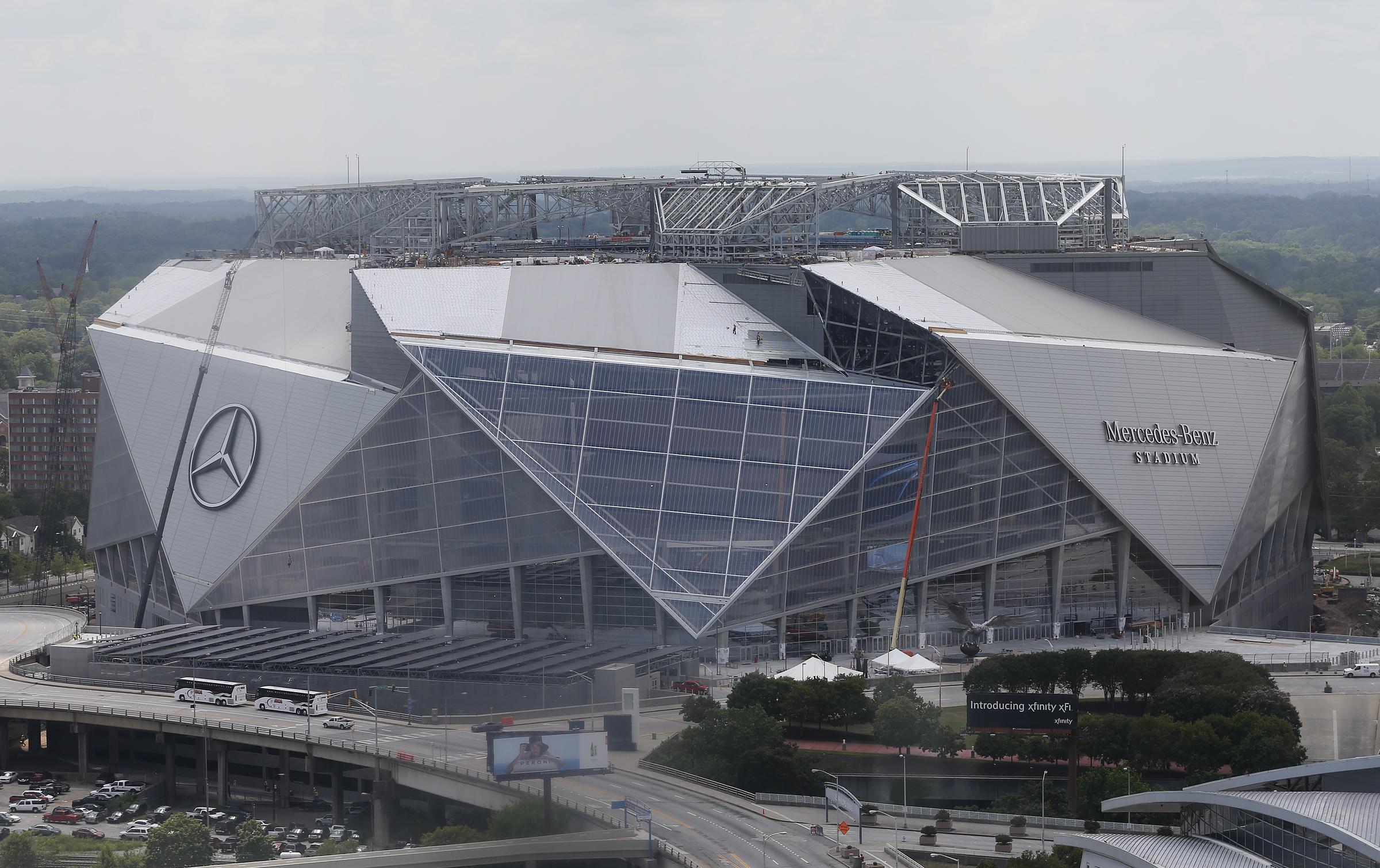 As Mercedes-Benz Stadium Opens, Neighbors Express Skepticism, Hope