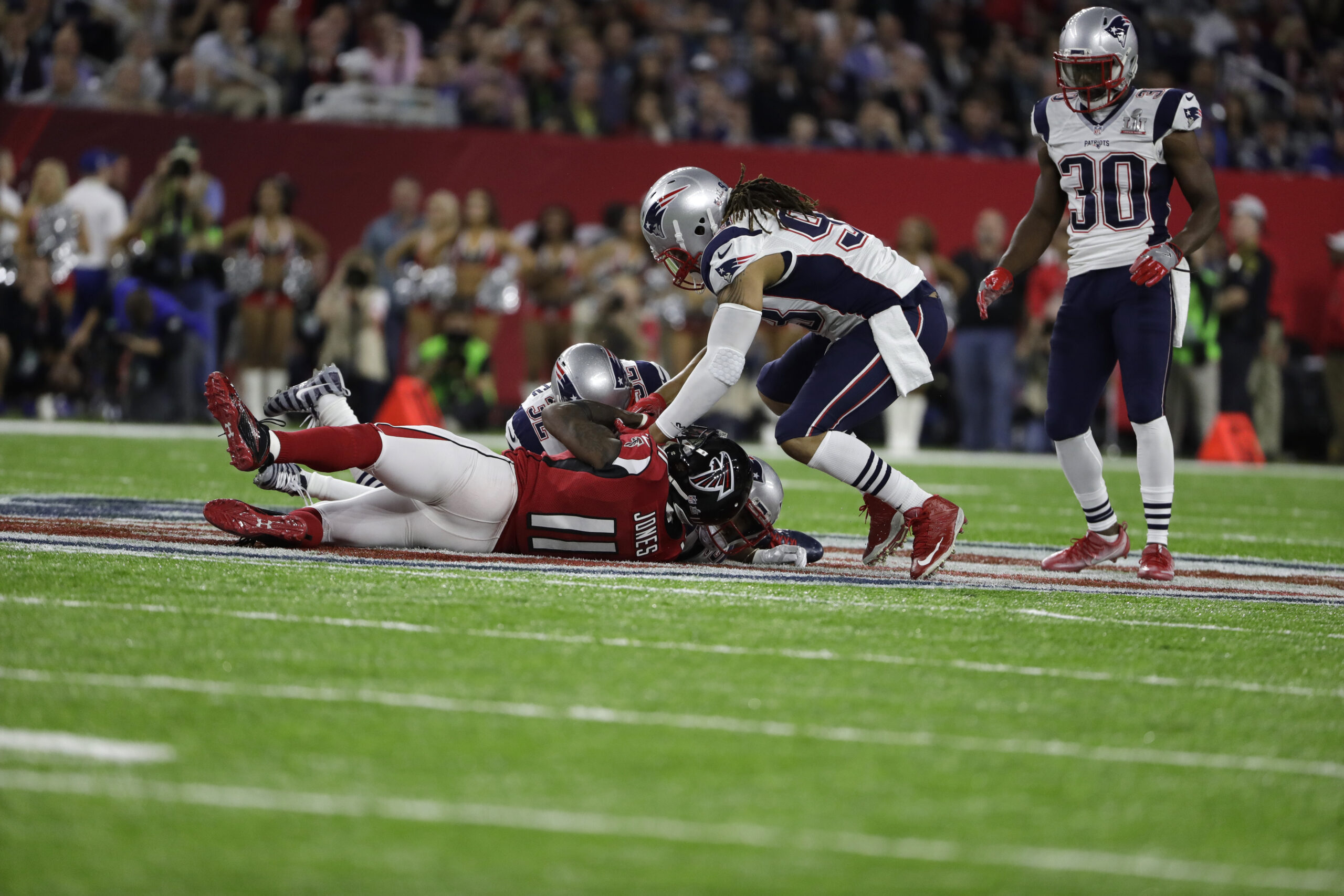 A historic collapse: The Atlanta Falcons blew a 28-3 lead in the Super Bowl