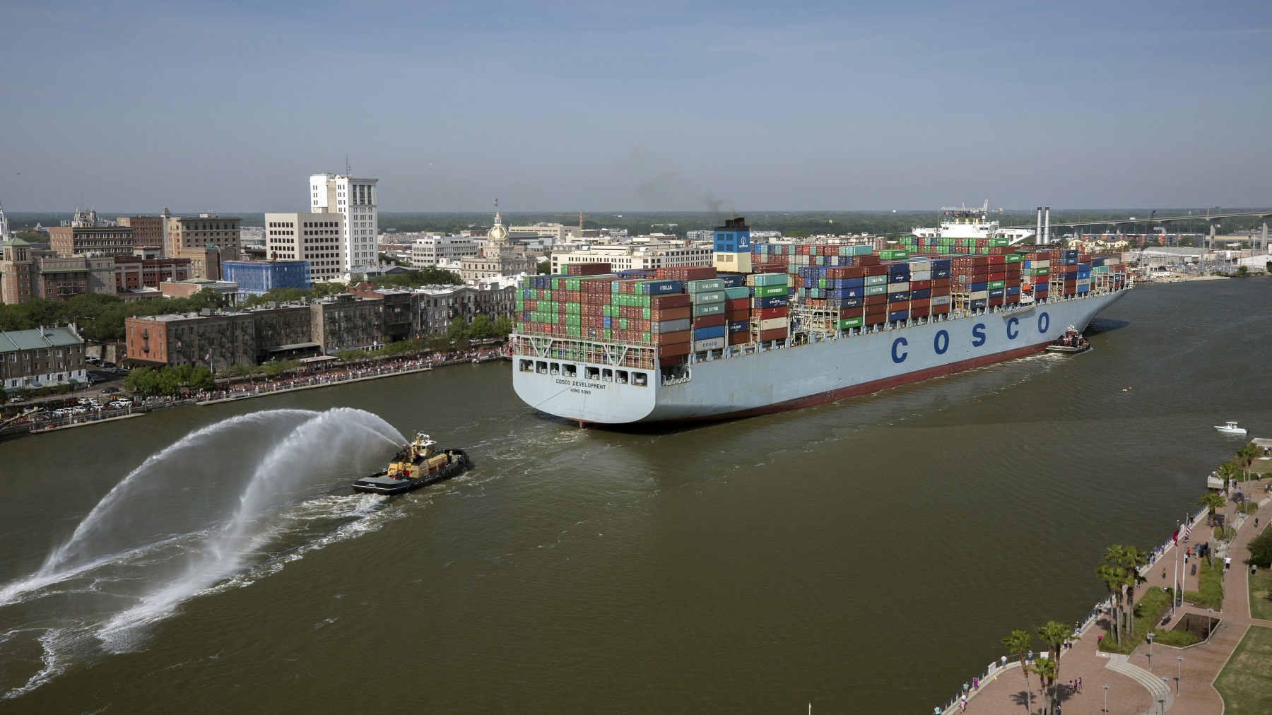 Milestone For Port Of Savannah 4 Million Cargo Containers In 2017 WABE