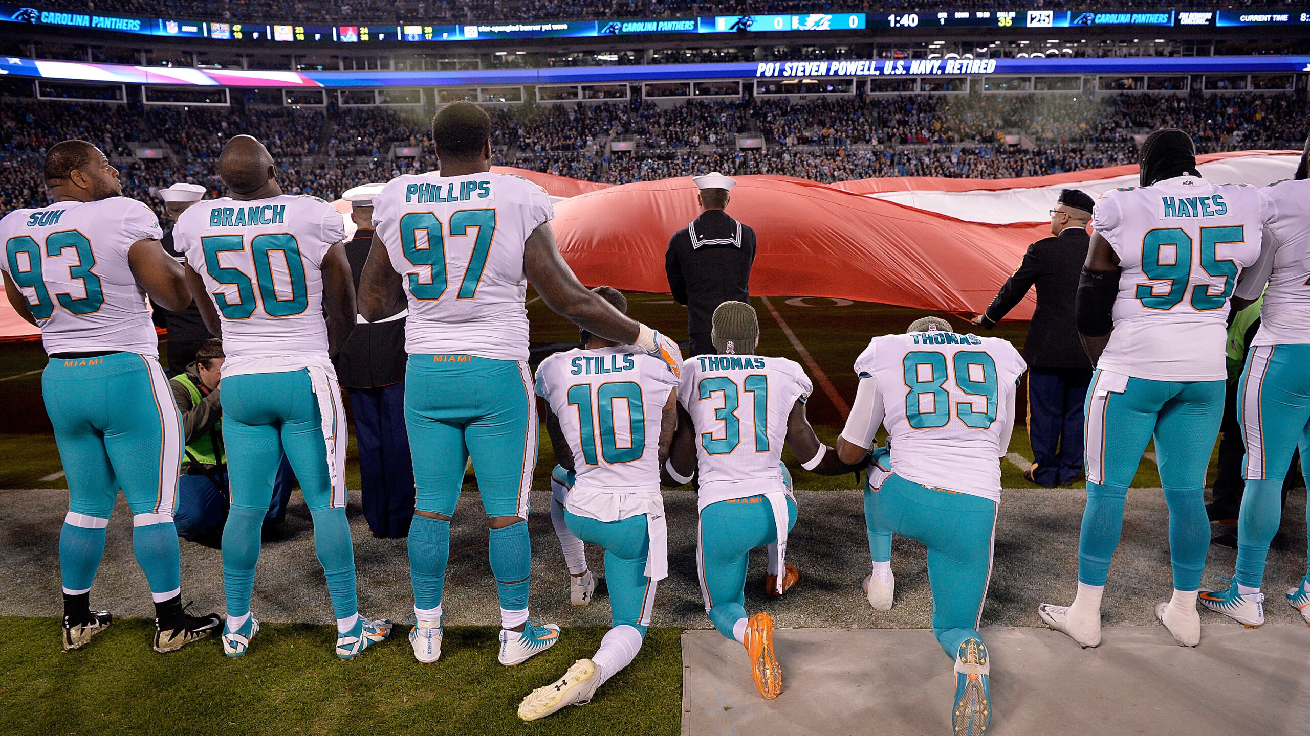 NFL, Players Agree To Temporarily Halt Enforcement Of Anthem Protest Rules  – WABE