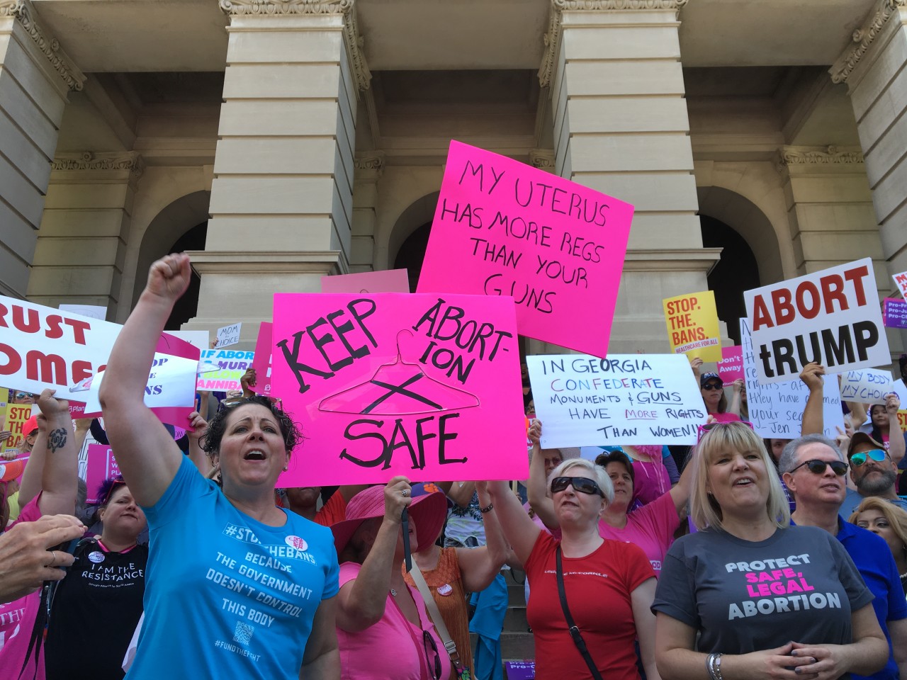 AbortionRights Activists Rally At Capitol WABE