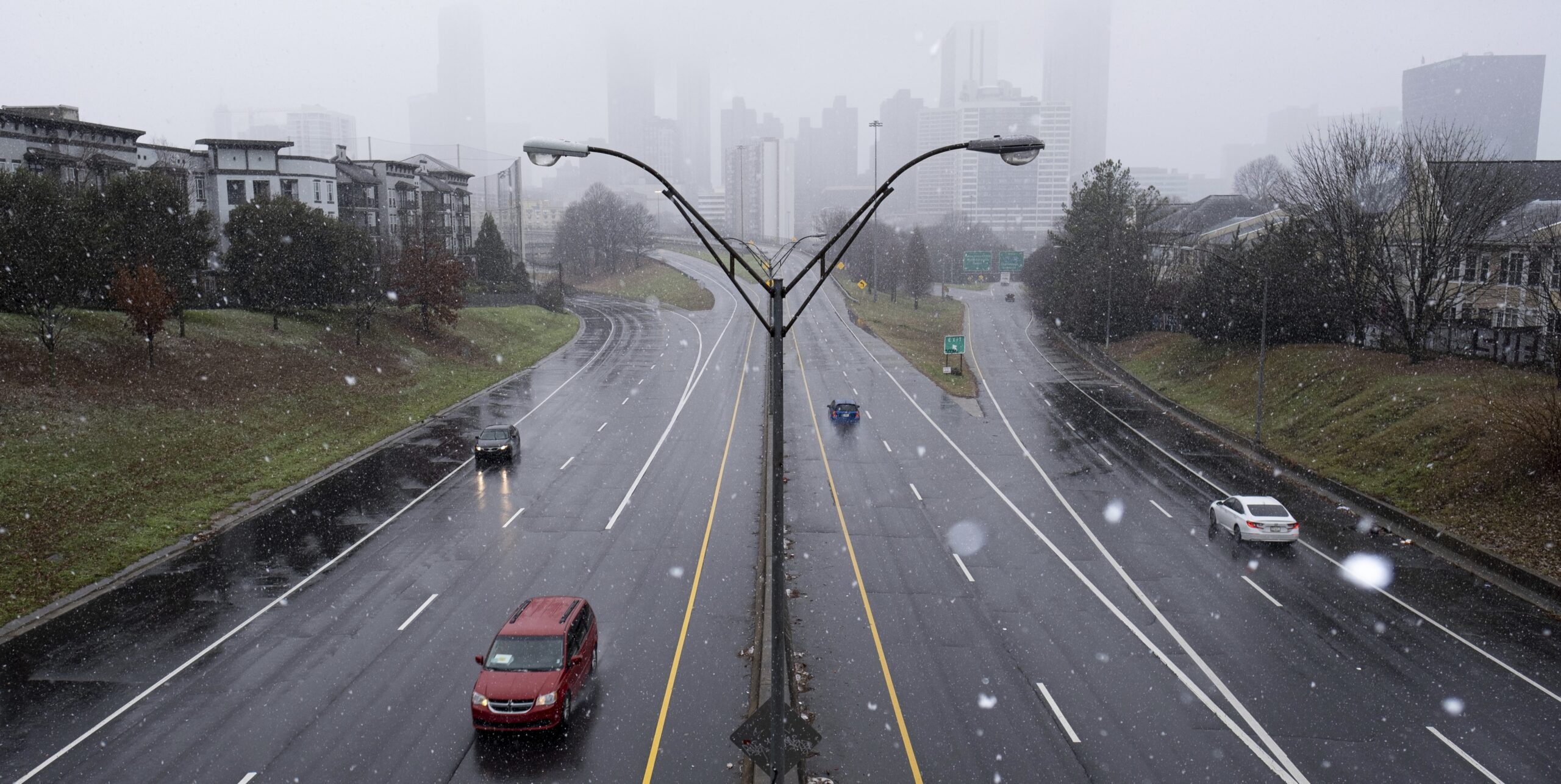 Snow, ice blast through other Southern states with powerful