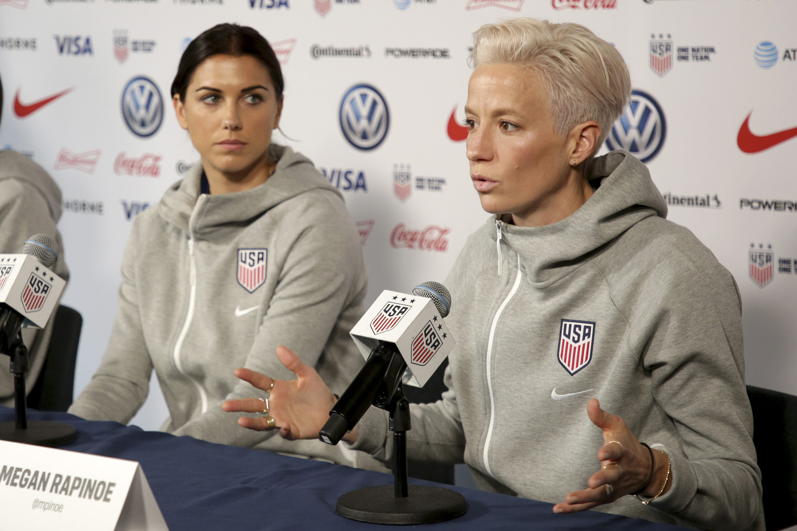 The U S National Womens Soccer Team Wins Million In Equal Pay Settlement WABE