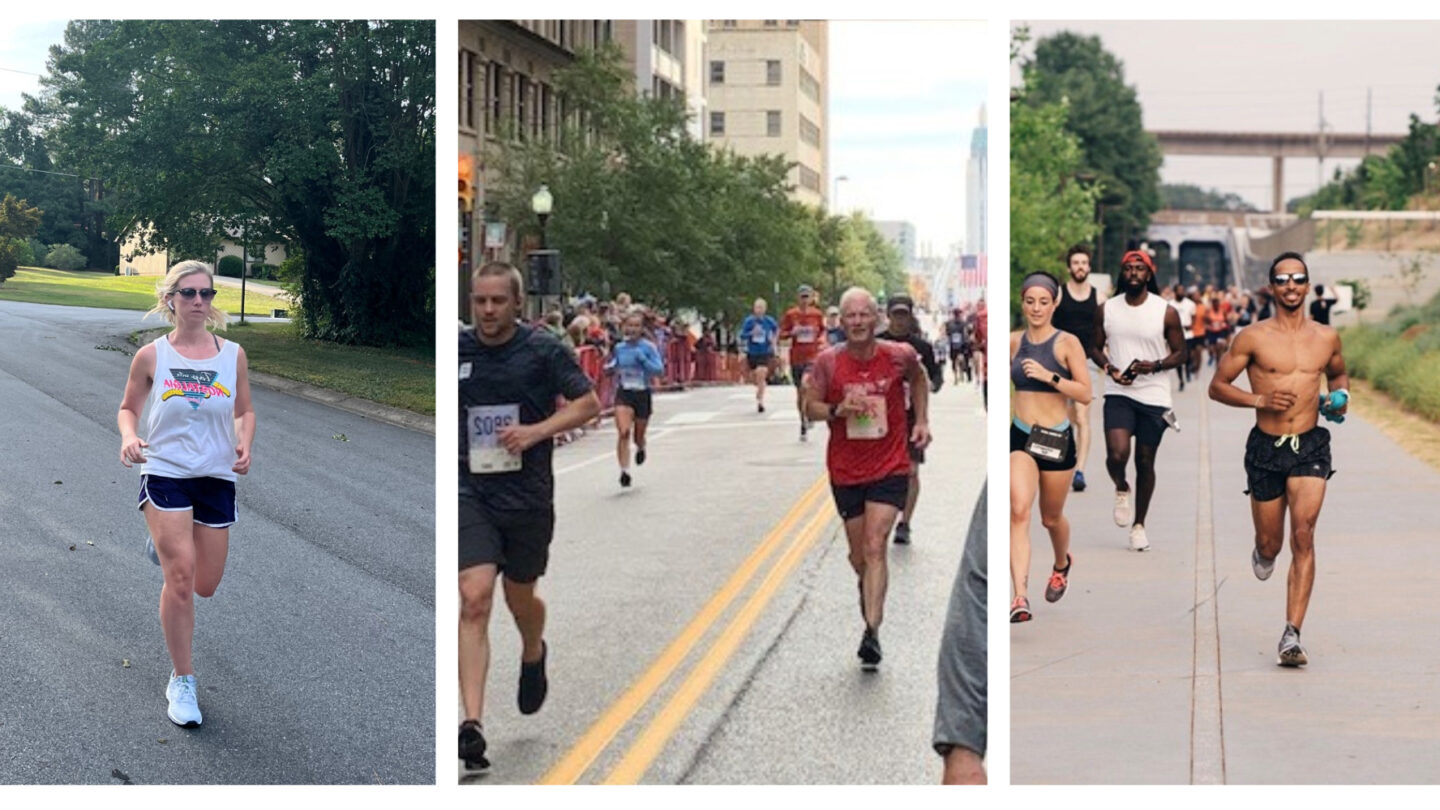 Runners share their experiences about gearing up for the Peachtree Road