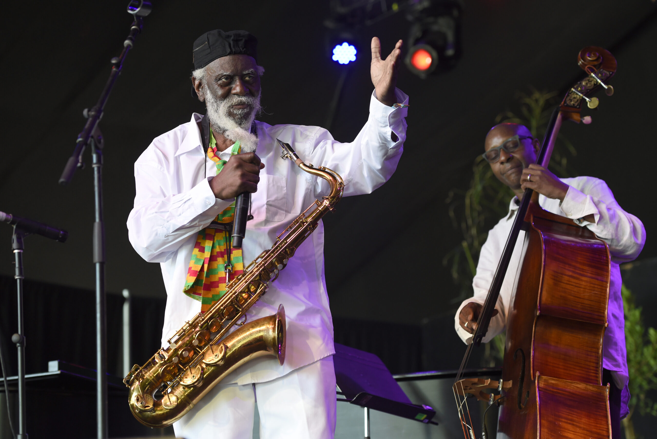 Pharoah Sanders, giant of spirit-driven jazz, dies at 81 – WABE