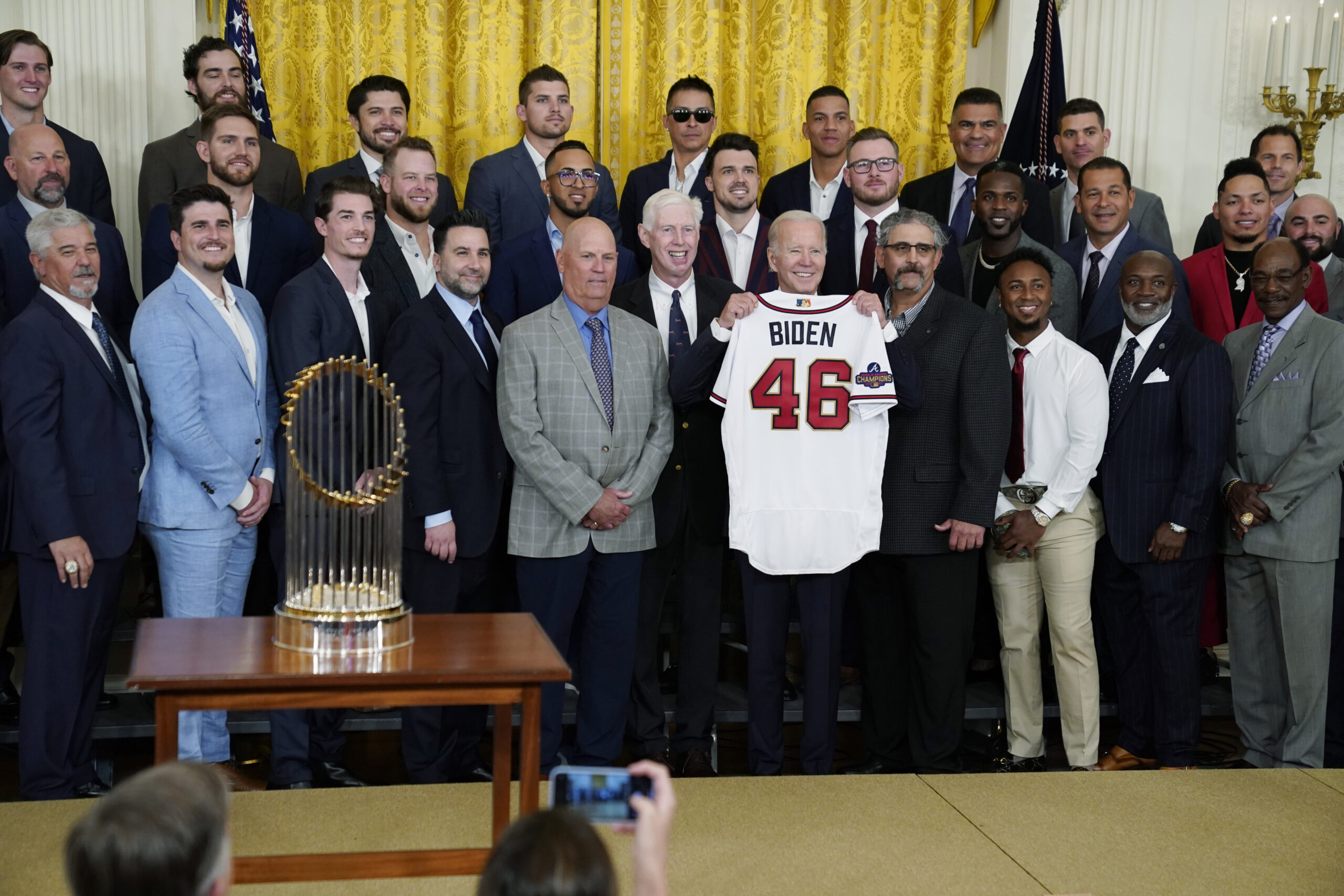 Biden to host 2021 World Series champion Atlanta Braves - 41NBC