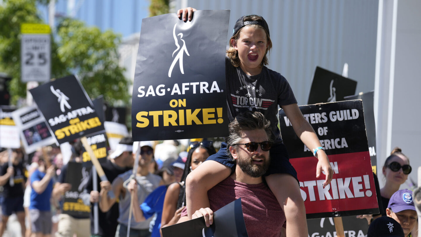 SAG-AFTRA calls for strike against major hollywood studios