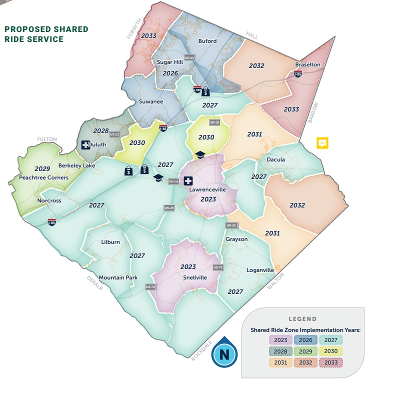 Gwinnett Commission approves $17B transit plan to cover whole county – WABE