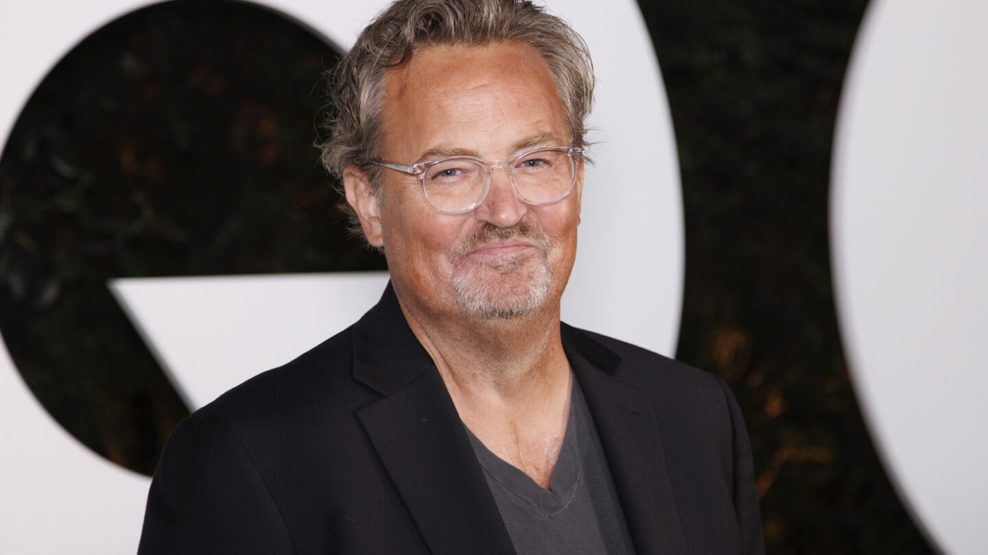 Matthew Perry, who starred as Chandler Bing in the hit series
