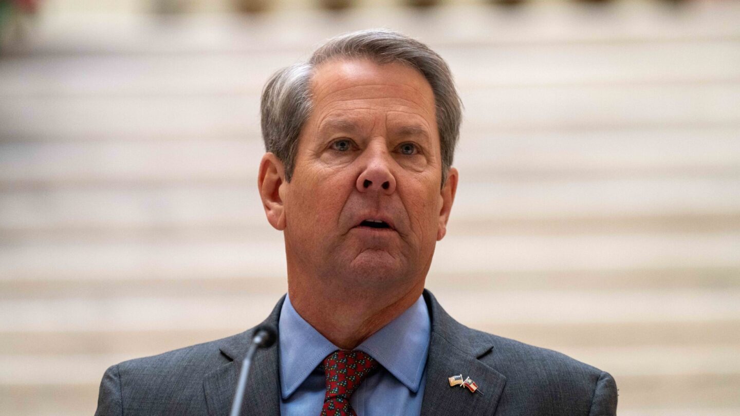 Georgia Gov. Brian Kemp said Tuesday that he discussed South Korean investment during a meeting with South Korean President Yoon Suk Yeol.