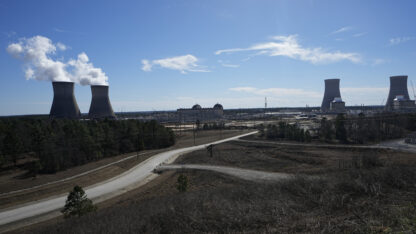 Georgia Power Co.'s Plant Vogtle nuclear power plant is shown, Jan. 20, 2023, in Waynesboro, Ga.