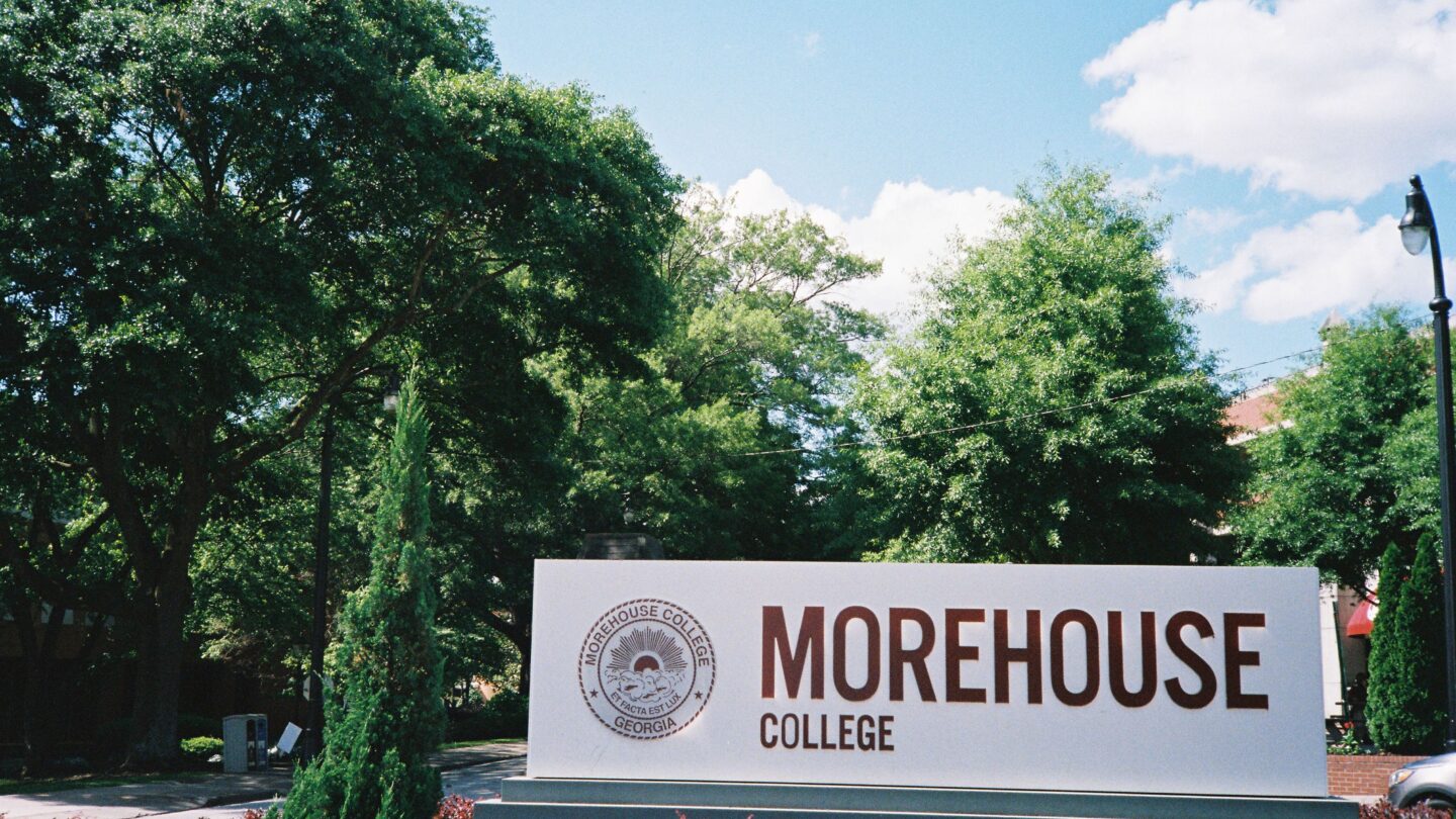 Morehouse Sign at entrance