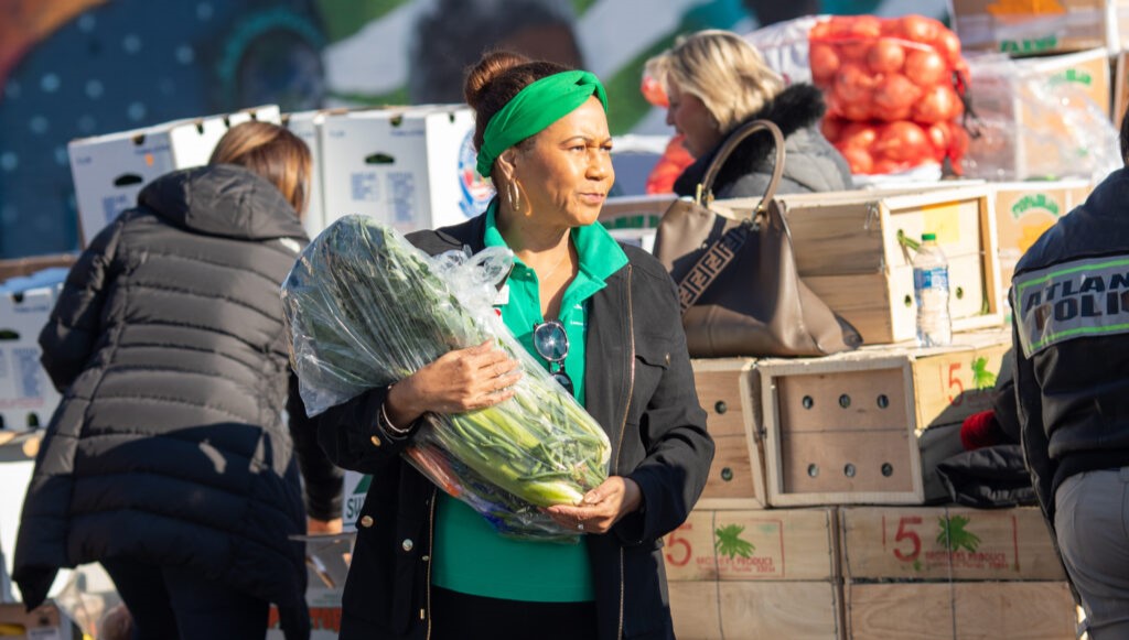 Georgia is among 14 states that no longer provide a federal benefit giving extra food assistance to low-income families.