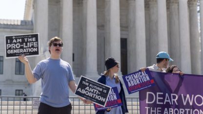 The U.S. Supreme Court on Thursday tossed out a challenge to the FDA’s rules for prescribing and dispensing abortion pills.