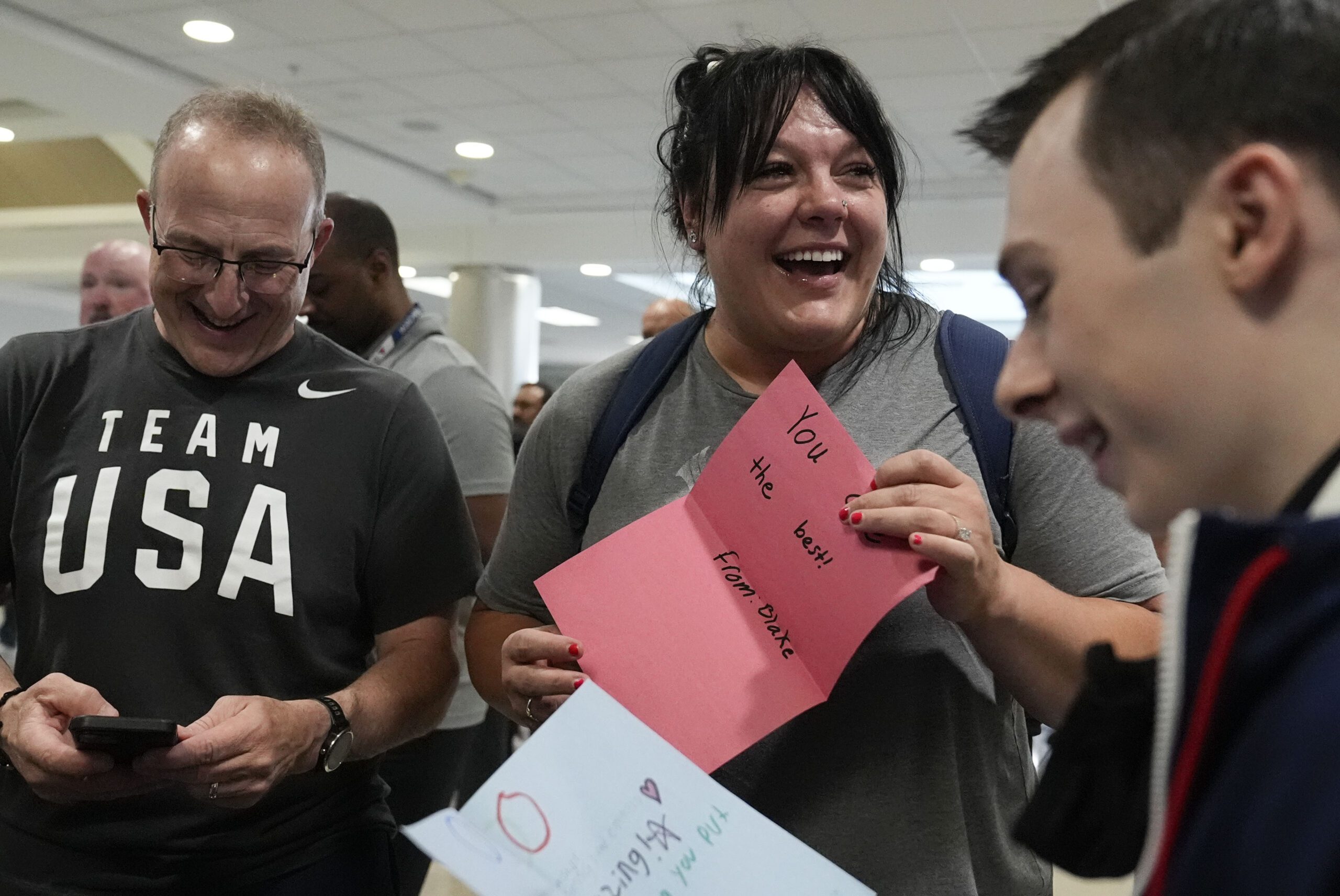 Delta organizes send-off for Team USA Olympic athletes at Atlanta airport –  WABE