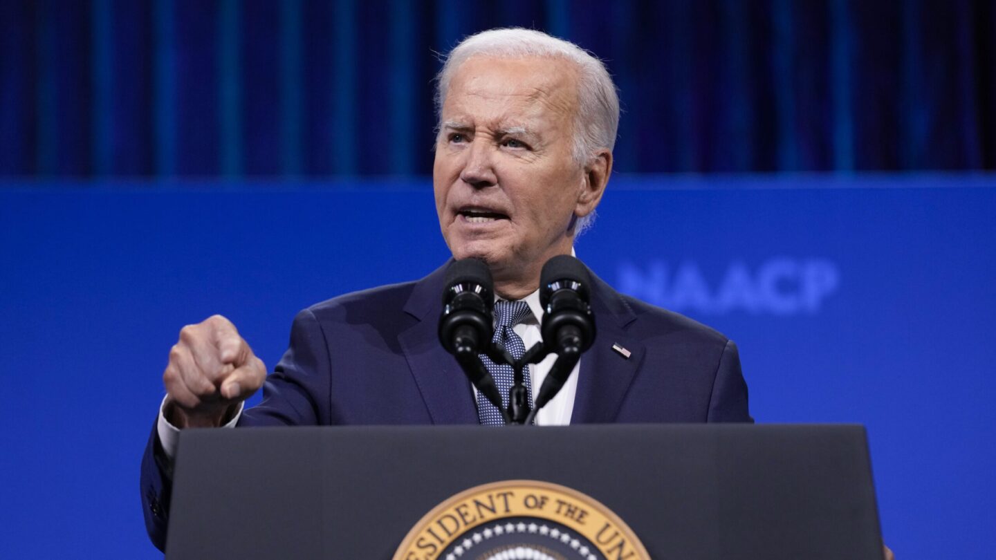 President Joe Biden's campaign is insisting anew that he is not stepping aside as he faces the stark reality that many Democrats at the highest levels want him to bow out of the 2024 election.