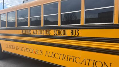 The Biden administration awarded $80 million to Blue Bird Body Co. to convert a Fort Valley, Georgia site previously used to make diesel-powered motor homes to produce electric school buses.
