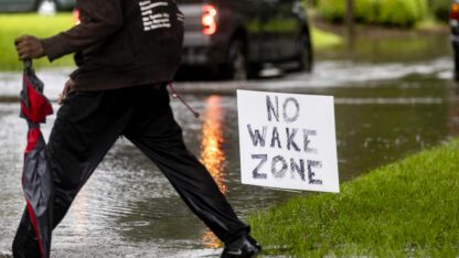 Tropical Storm Debby has killed one person in Georgia and Gov. Brian Kemp on Tuesday urged residents to be vigilant.