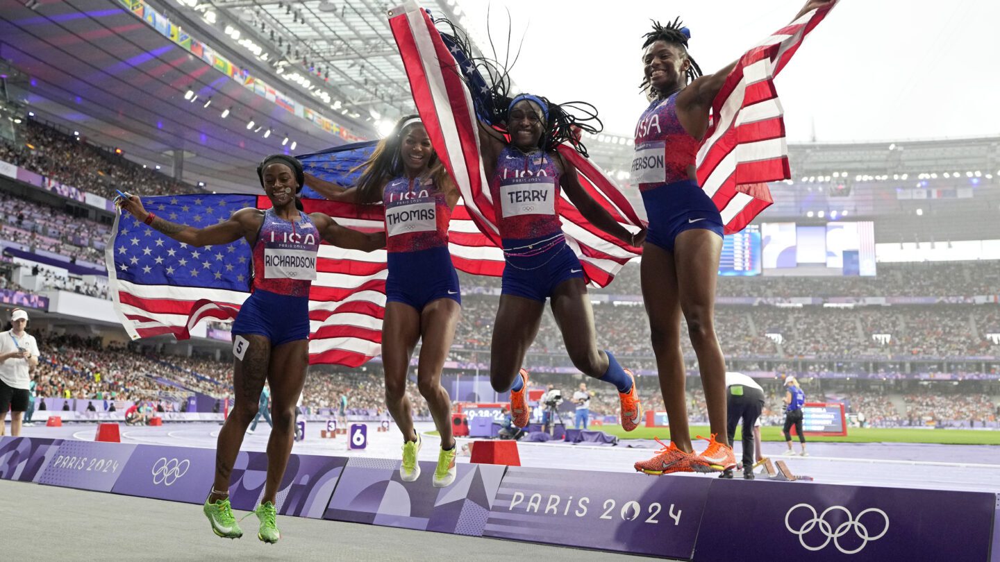 Atlantaborn Gabby Thomas wins gold in women’s 4x100m relay WABE