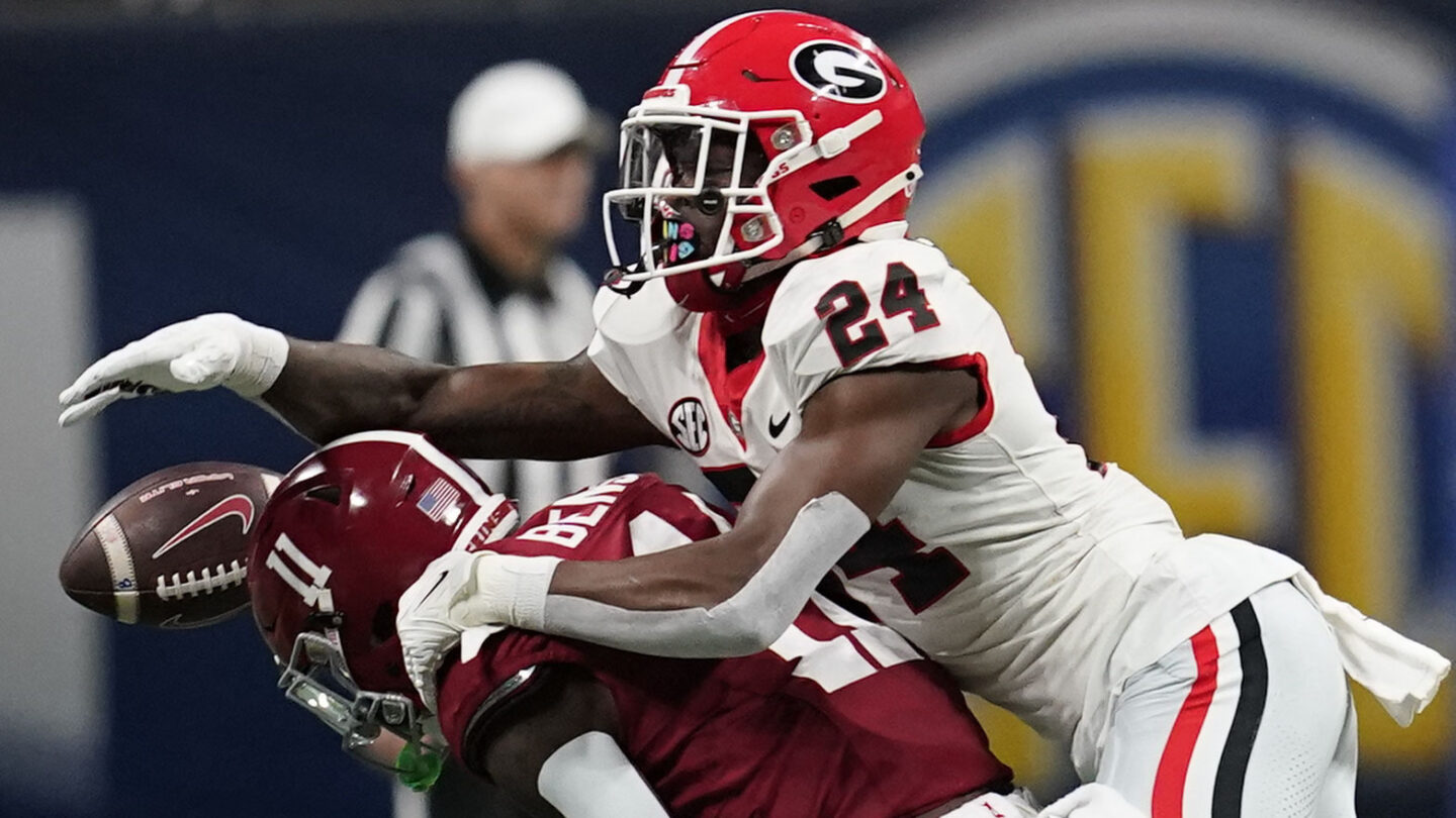 Georgia begins the season in a familiar spot — No. 1 — and facing the burden that anything less than a third national title in four seasons will be a disappointment.