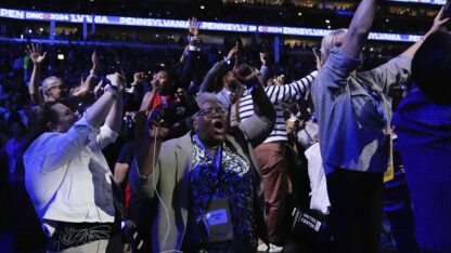 Democrats turned their convention roll call into the ultimate dance party on Tuesday, including an appearance by Atlanta's Lil Jon.