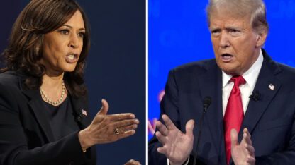 Kamala Harris and Donald Trump will meet for the first time face-to-face Tuesday night for perhaps their only debate.