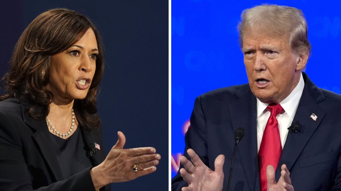 Kamala Harris and Donald Trump will meet for the first time face-to-face Tuesday night for perhaps their only debate.