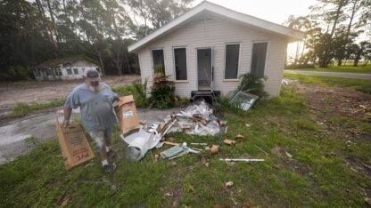 The latest forecast shows Tropical Storm Helene hitting Georgia in the early Friday morning moving north across the state into metro Atlanta.