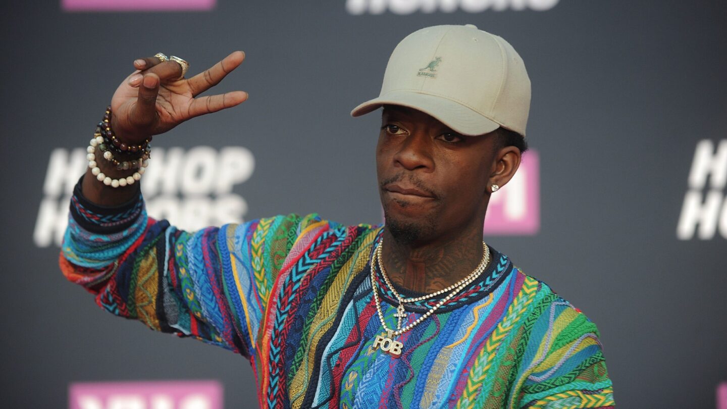 Rich Homie Quan attends the arrivals at VH1's Hip Hop Honors at David Geffen Hall at Lincoln Center on Monday, July 11, 2016, in New York.