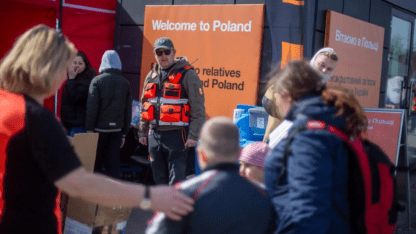 CARE USA members in Poland.