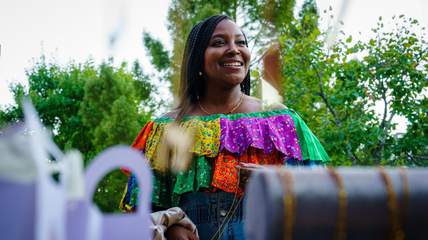 Des Bishop at OYE Fest, a Latino festival in Atlanta