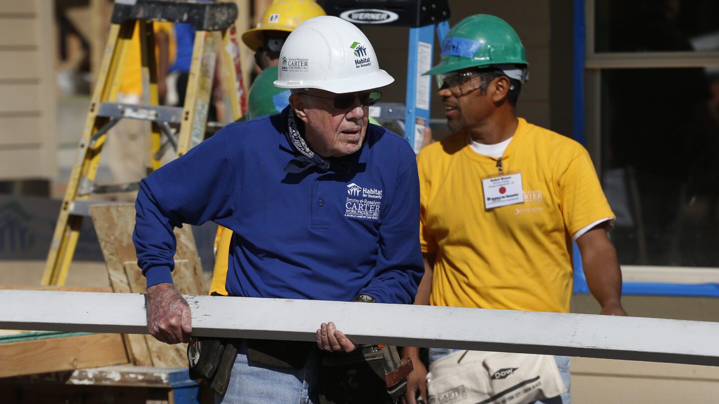 A benefit concert and the construction of 30 new homes are among the many events marking President Jimmy Carter 's 100th birthday on Oct. 1.